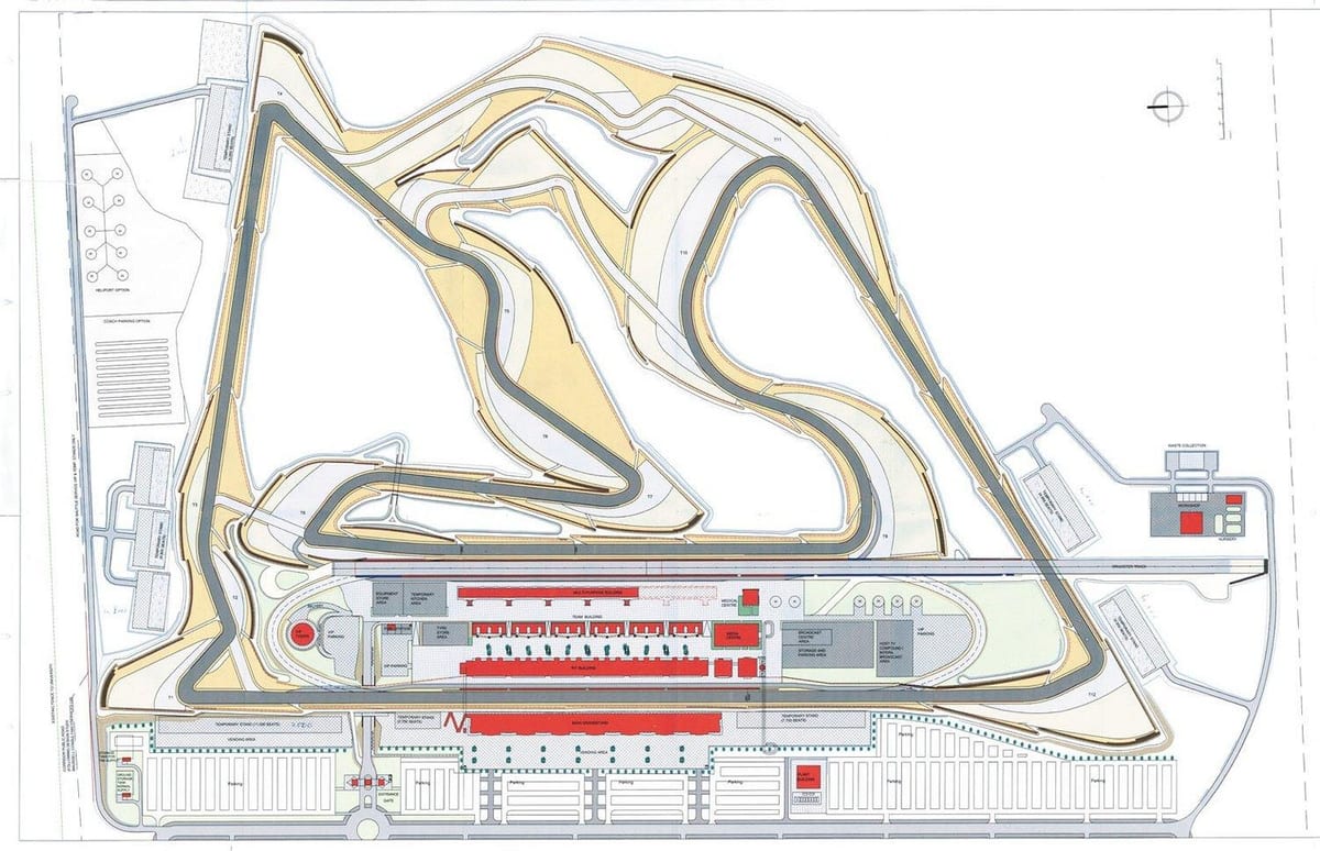 Bahrain circuit hartă