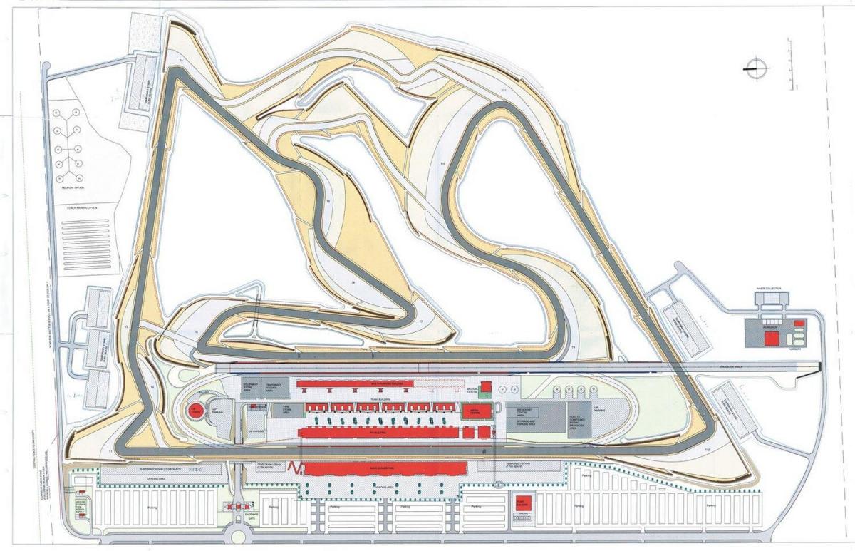 Bahrain circuit hartă