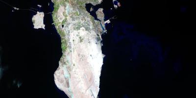 Harta Bahrain prin satelit