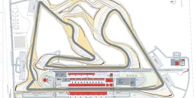 Bahrain circuit hartă