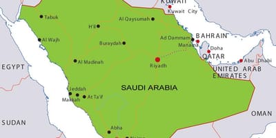 Harta de la universitatea din Bahrain